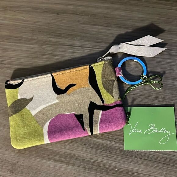 VERA BRADLEY ZIP ID CASE - Picture 1 of 5